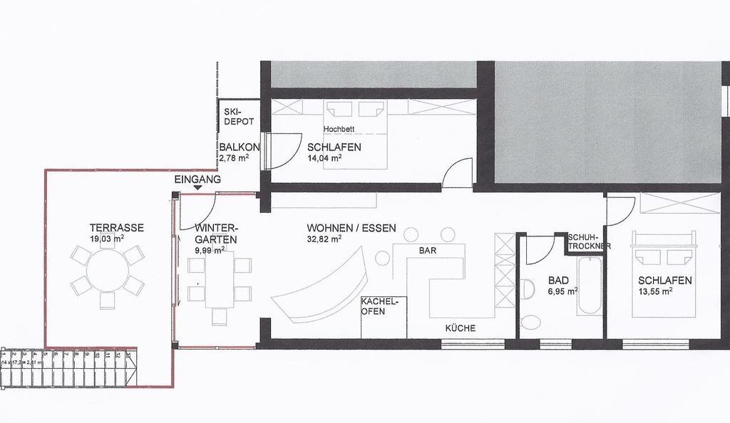 Ferienwohnung Alte Post Sankt Leonhard im Pitztal Exteriör bild